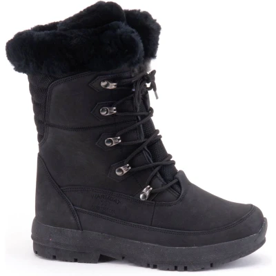 Afbeelding van Warmbat Australia Hotham HTM322099 Snowboots, Dames, Maat: 39, Black Leer