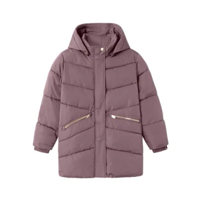 Afbeelding van NAME IT KIDS gewatteerde winterjas NKFMEMO mauve