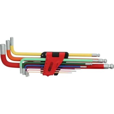 Afbeelding van KS Tools 151.4420 Inbus Haakse schroevendraaierset