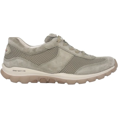 Afbeelding van Gabor rollingsoft sensitive 86.966.34 dames rollende wandelsneaker groen maat 43 (EU) 9 (UK)