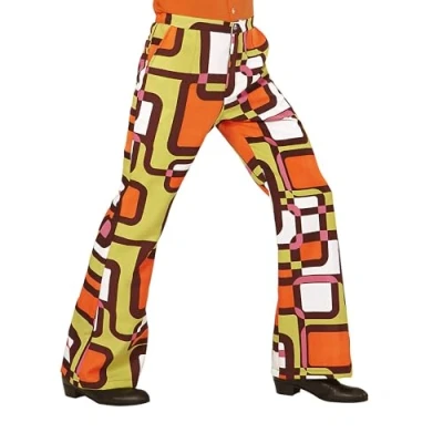 Afbeelding van WIDMANN Groovy retro jaren 70 broek voor mannen XXL