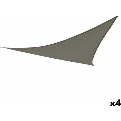 Afbeelding van Zonnetent Aktive Driehoekig 500 x 0,5 cm Grijs Polyester (4 Stuks)