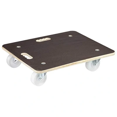 Afbeelding van WAGNER Transport dolly MM 1113 I 59 x 49 cm voor zwaar beladen dozen &amp; meubels draagvermogen 400 kg 2 Ergo draaggrepen anti slip oppervlak FSC® gecertificeerd 20111301