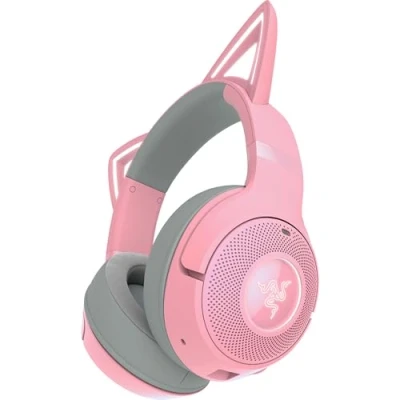 Afbeelding van Razer Kraken Kitty V2 BT Headset Draadloos Hoofdband Gamen Bluetooth Roze