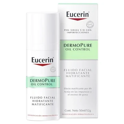 Afbeelding van Eucerin Dermopure Oil Control Hydraterende En Vloeistof 50ml