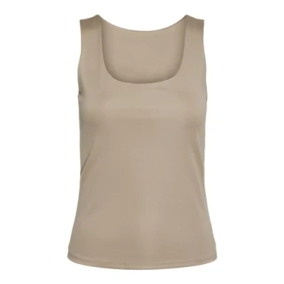 Afbeelding van VERO MODA VMMILLION SL Square TOP 2 weg JRS NOOS, silver mink, XL