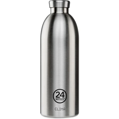 Afbeelding van Thermosfles Zilver Steel 850 Ml RVS 24Bottles Basic Collection 8,4 X 25 Cm