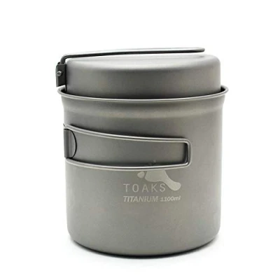 Afbeelding van TOAKS Titanium 1100ml Pot met Pan van