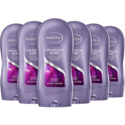 Afbeelding van 6er Pack Andrelon Intense Conditioner Verleidelijk Kort 300ml