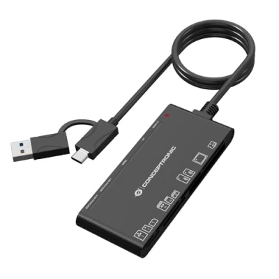 Afbeelding van Conceptronic BIAN10B 7 in 1 kaartlezer, USB 3.0