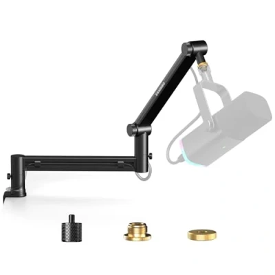 Afbeelding van Aokeo AK 58 Verstelbare microfoonarm voor bureau, geschikt Blue Yeti, Snowball iCE, HyperX QuadCast, SoloCast, Elgato Wave enz