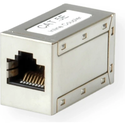 Afbeelding van Roline RJ45 koppeling Adapter CAT 5e Zilver (metallic)