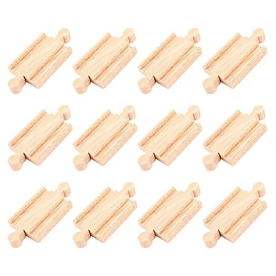 Afbeelding van Bigjigs Rail Mini Track Man/Man (Pack van 12)
