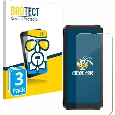 Afbeelding van BROTECT Screenprotector voor Blackview BV6200 Folie Beschermfolie Beschermglas transparant (3 Stuks)