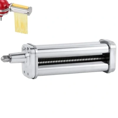 Afbeelding van Pasta Roller Cutter Attachment, Roestvrijstalen Sheet Spaghetti Noedels Persaccessoires Pastamaker Machine Onderdelen Voor Kitchenaid Standmixer (Spaghetti 1.6mm)