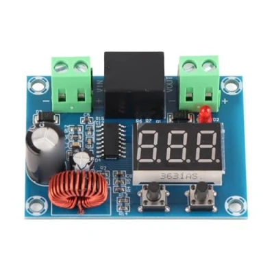 Afbeelding van batterij laagspannings ontkoppelmodule, XH M609 12 36V gelijkstroom laagspanning afgesneden met digitaal display voor bescherming Verlengde levensduur van de