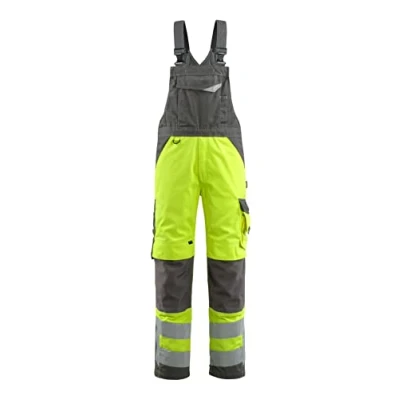 Afbeelding van Mascot Safe Supreme Amerikaanse overall met kniezakken 15569 860 hi vis geel/donkerantraciet C62 82