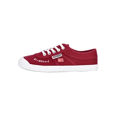 Afbeelding van Kawasaki Signature Canvas Shoe K202601 ES 4055 Beet Red, uniseks volwassenen, 36 EU, Red