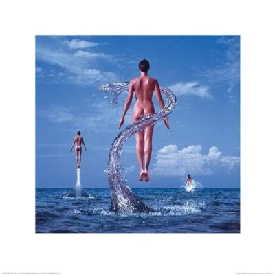 Afbeelding van Kunstdruk Pink Floyd Shine On 40x40cm