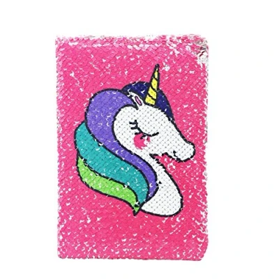 Afbeelding van Exerz Omkeerbare Pailletten Notebook A5 Size/Journal, Mermaid Dagboek/Magic Notepad, voor kantoor, school, cadeau, modieus om te bezitten en gebruiken