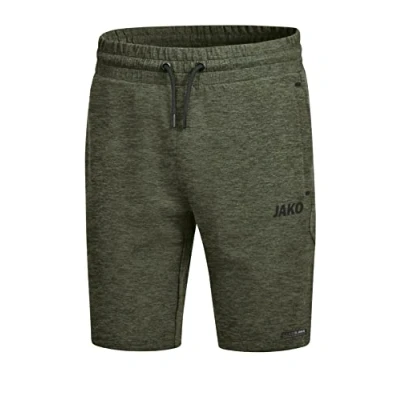 Afbeelding van JAKO Short Premium Basics Kaki gemeleerd