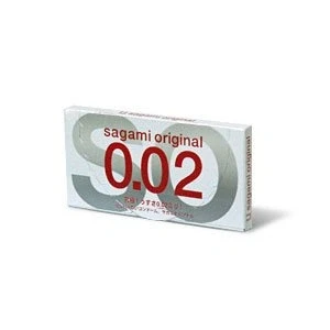 Afbeelding van Sagami Original 0.02, 6x2 latexvrije condooms, ultradun (0.02mm wanddikte), geurloos en smaakloos