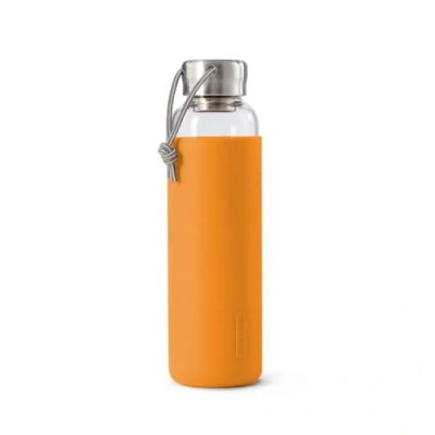 Afbeelding van Black+Blum Glazen Waterfles 600ml Orange