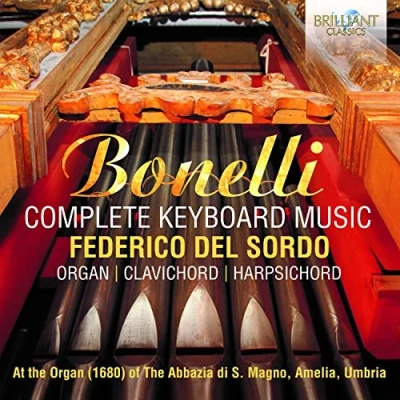 Afbeelding van Federico Del Sordo Bonelli: Complete Keyboard Music (CD)