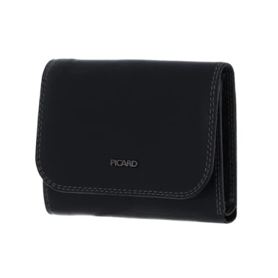 Afbeelding van Picard Heren Portemonnee Eternity1 van rundleer met RFID bescherming in de kleur marineblauw, 52943Z0743, navy, 12,50x10x2,50,