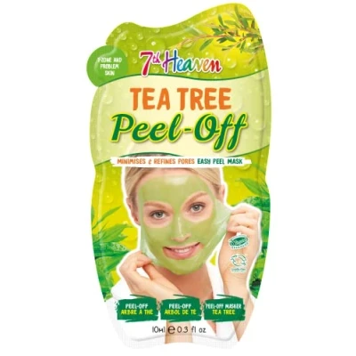 Afbeelding van Montagne 7th Heaven gezichtsmasker tea tree peel off 10 ml