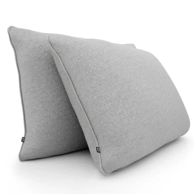 Afbeelding van Moderne Sofa Kussenset 40x60 met zachte OEKO TEX Katoenen Hoes Comfortabel sierkussen medium harde kussen vulling Perfect als decoratief rugkussen Premium sofakussen large van DYNMC YOU Grijs