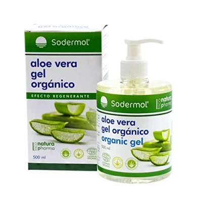 Afbeelding van aloë vera crème gel 100% zuivere biologische vera, natuurlijke vochtinbrenger voor de huid die geïrriteerd is door scheren en ontharen/zonnebrand insectenbeten. Gezichts lichaamsgebruik