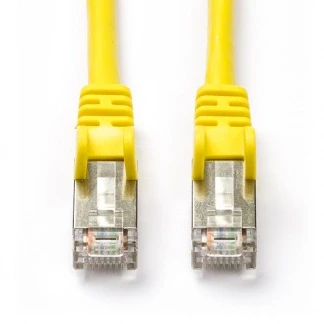 Afbeelding van Netwerkkabel Cat5e SF/UTP 30 meter (Geel)