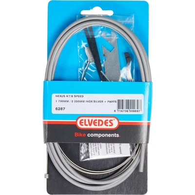 Afbeelding van Elvedes Versnellingskabelset Nexus 4/7/8V 1700 / 2250 mm