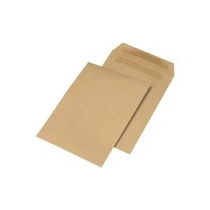Afbeelding van MAILmedia B5 envelop zelfklevend zonder venster bruin 90 g/m²