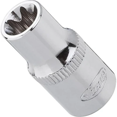 Afbeelding van VIGOR V2722 Buiten zesrond (TX) Dopsleutelinzetstuk T 10 1/4 (6.3 mm)