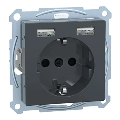Afbeelding van Merten MEG2366 0414 Inzetstuk System Design Antraciet