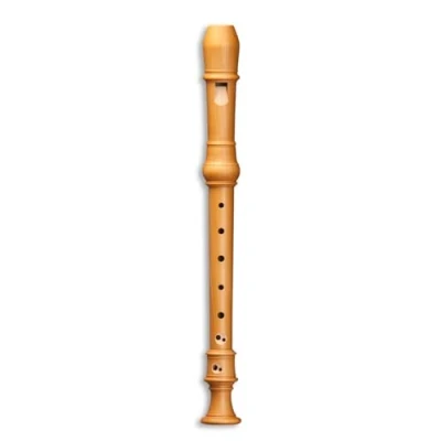 Afbeelding van Mollenhauer 5107 dener Sopranblockfluit Barock, dubbel 3tlg., Birnbaum Sopraan blokfluit (Barok)