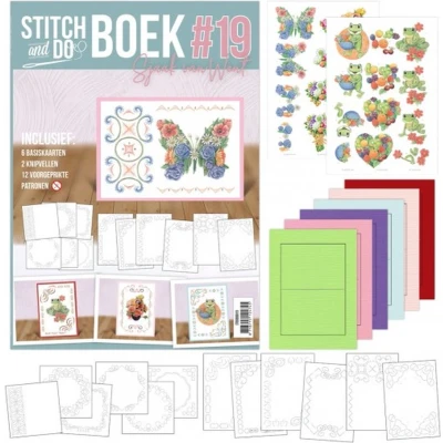 Afbeelding van Stitch and do Book 19 Get Well