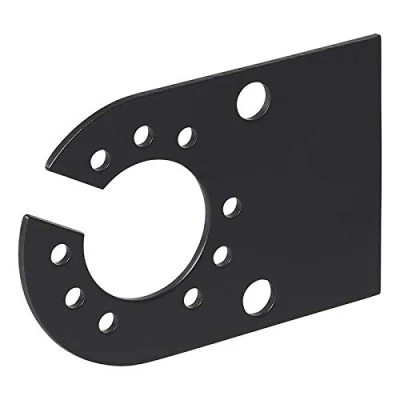Afbeelding van Pro Plus Stekkerdooshouder Metaal 12 x 8 cm Zwart Geschikt voor 7 en 13 Polige Stekkerdoos