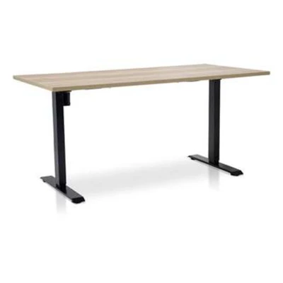 Afbeelding van MRC EASY elektrisch ARBO zit sta bureau 160x80 cm robuust eiken