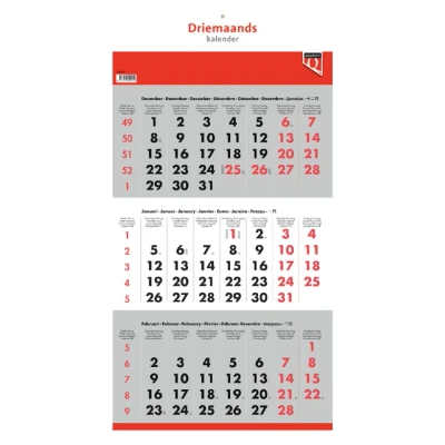 Afbeelding van 3 Maandskalender 2024 Quantore