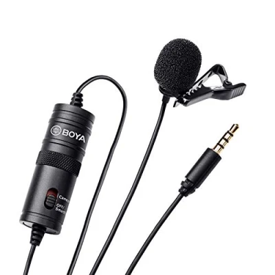 Afbeelding van BOYA BY M1 3,5 mm Electret Condensator Microfoon Wordt geleverd met 1/4 inch adapter voor smartphones, DSLR, camcorders, audio recorders, pc etc