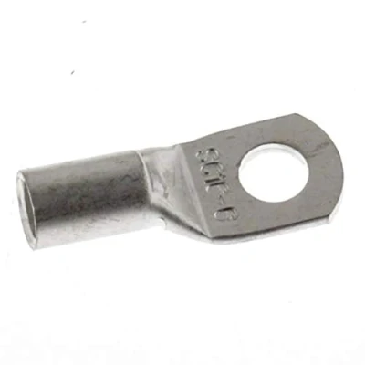 Afbeelding van SeKi Kabelschoenen, blank, M6, 16 mm, 10 stuks, niet geïsoleerd, zilver