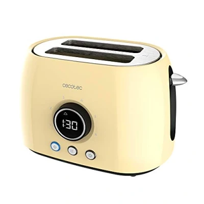 Afbeelding van Broodrooster Cecotec ClassicToast Double 800 W Geel
