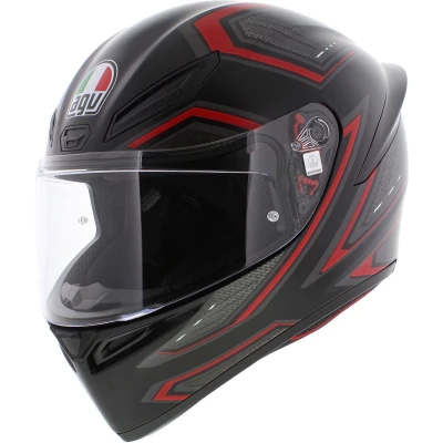 Afbeelding van AGV K1 S Motorhelm Sling mat zwart rood XXL