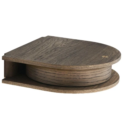 Afbeelding van Northern Valet wand console tafel small 37x37 gerookt eiken