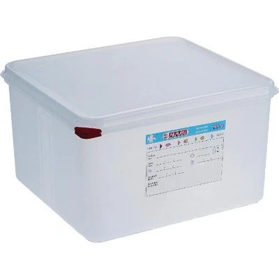 Afbeelding van Araven GN2/3 voedseldoos met deksel 19L (4 stuks)