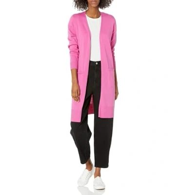 Afbeelding van Amazon Essentials Women&#039;s Lichtgewicht lang vest (verkrijgbaar in grote maten), Helderroze, L