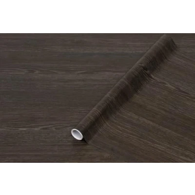 Afbeelding van d c fix Sheffield Oak Umbra Plakfolie, zelfklevend, houtlook, waterdicht, realistische decoratie voor meubels, tafel, kast, deur, keukenfronten, meubelfolie, decoratiefolie, behang, 90 cm x 2,1 m